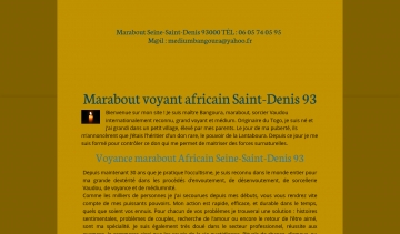 Bangoura, Marabout africain à Seine Saint Denis