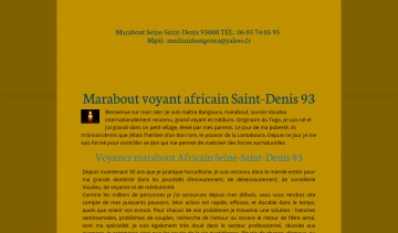Bangoura, Marabout africain à Seine Saint Denis