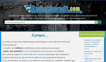 Rachatducredit.com, le site du financement 