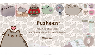 pusheen-boutique.fr : votre boutique en ligne des accessoires Pusheen