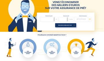 Smart Octave, devis et renégociation d’assurance emprunteur