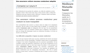 Assurance Voiture Nouveau Conducteur, blog de conseils et astuces