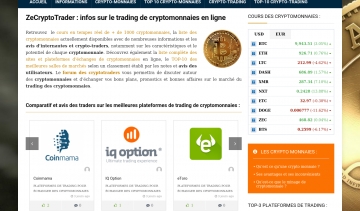 Le meilleur du trading de crypto devises numériques