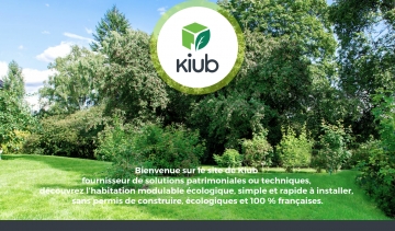 Kiub : votre constructeur de studio écologique en bois