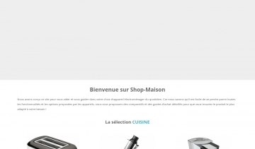 Shop-maison, guide d’achat d’appareils électroménagers