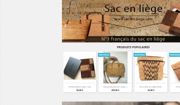 sac-en-liege.com, boutique en ligne des sacs en liège