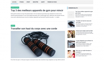 Country Club Châtillon, le journal d’information sur le fitness