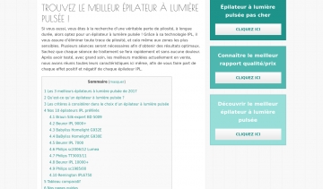 Le guide parfait pour trouver un épilateur IPL d'exception