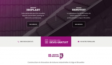 Isotoit, votre entreprise de rénovation de toit à Liège