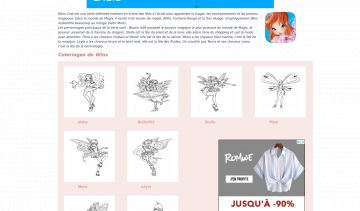 Coloriage Winx, les dessins gratuits du Winx Club