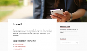 PowerServ35, le comparateur des forfaits mobiles en France