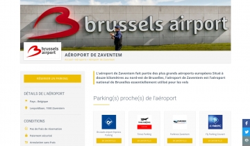 allopark.com/fr/aeroport/parking-zaventem, réservation de parkings