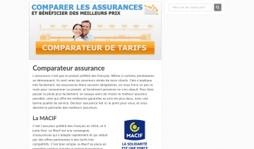 Docteur Assurance, comparateur en ligne de tarifs d'assurance