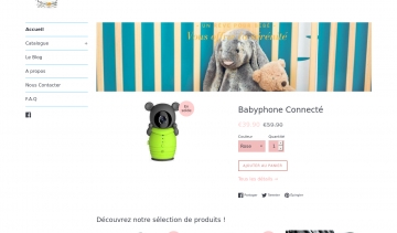 Un rêve pour bébé, spécialiste du babyphone