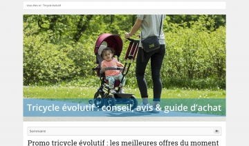 Meilleur Tricycle évolutif, choisir votre meilleur tricycle évolutif