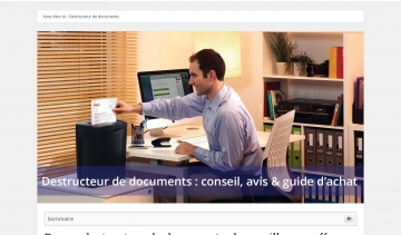 Votre guide d'achat de destructeurs de documents