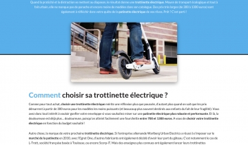 Le meilleur guide d'achat de trottinette électrique