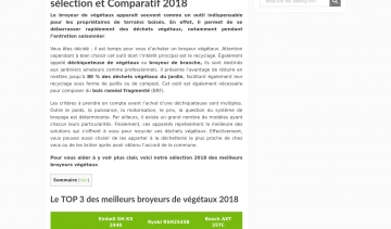 Broyeur-vegetaux.pro, le guide d'achat de broyeur de végétaux