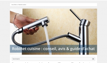 Robinet de cuisine, le classement des meilleurs robinets de cuisine