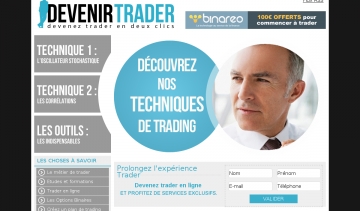 devenir trader