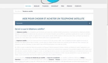 Téléphone Satellite, guide d'achat et comparateur