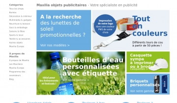 Maxilia, spécialiste de la publicité par l'objet