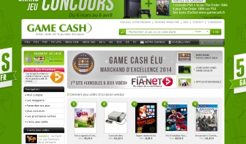 GameCash : achat de jeux vidéo 