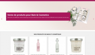 Bain et Cosmetics, vente de produits cosmetiques de qualité
