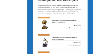 Gramophone.pro, test et comparatif des meilleurs gramophones