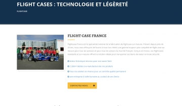 Flightcase-France, entreprise de conception et de fabrication des flightcases 