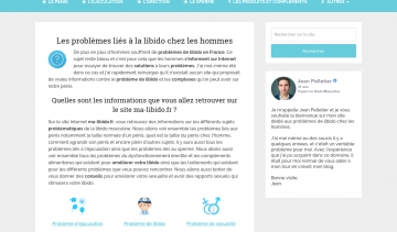 Le site qui traite de la libido chez les hommes.