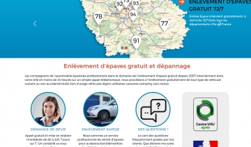 Enlèvement des épaves des véhicules et des motos en Essonne