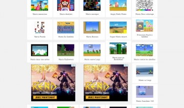 Sélection  des meilleurs jeux de Mario en ligne