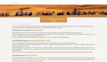 Aventure Authentique : Meilleure équipe des circuits authentiques au Maroc