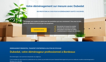 Dubedat Démenagement, une entreprise de référence