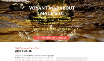 Sidi, votre spécialiste des sciences occultes