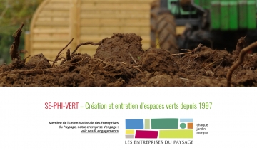 SE-PHI-VERT : Entreprise professionnelle du paysage 