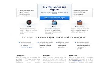 annonces-legales-faciles, la références des annonces légales