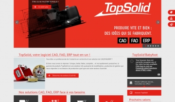 TopSolid : leader des logiciels CAO, FAO et ERP