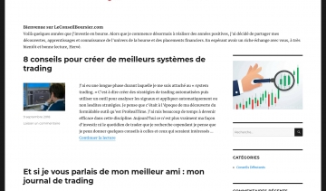 LeConseilBoursier.com, guide sur l'investissement boursier