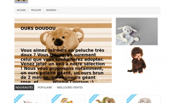 doudoupidou.com : la boutique en ligne des doudous et peluches pour enfants