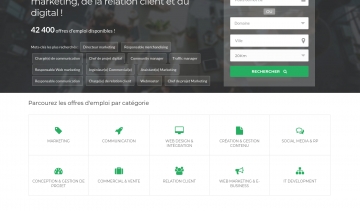 JOBIBOU : la plateforme de recrutement des professionnels du marketing