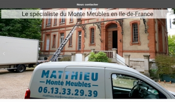 Matthieu Monte Meubles, spécialiste des monte-meubles en Oise
