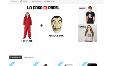 lacasadepapel-store.com : la référence des accessoires de La Casa De Papel