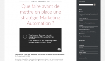 Automation : toute l'information sur le Marketing Automation