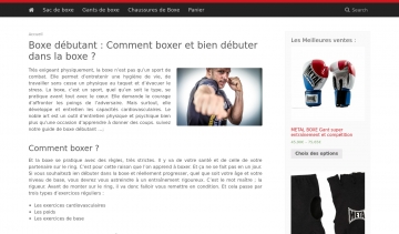 Matos de combat, tout sur les équipements de boxe