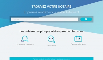 Notre Notaire : Site pour trouver des notaires en France 