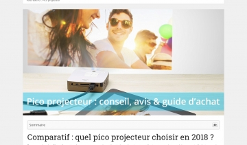 Pico Projecteur , le guide comparatif des pico projecteurs