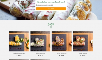 Picky Spring, boutique en ligne de rouleaux de printemps 