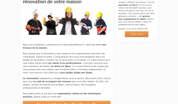 Renovation Maison, tout savoir sur les travaux de rénovation de maison